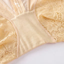 Sexy Lace Body Shaper Panties with Zipper Slimming Shapewear