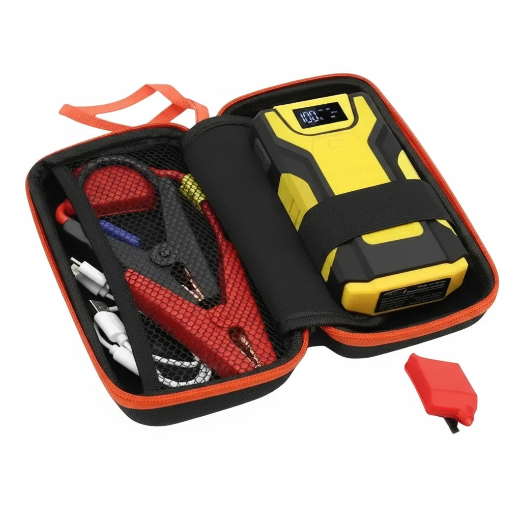 Car Jump Starter for Emergency Power — 1200A 16000mAh