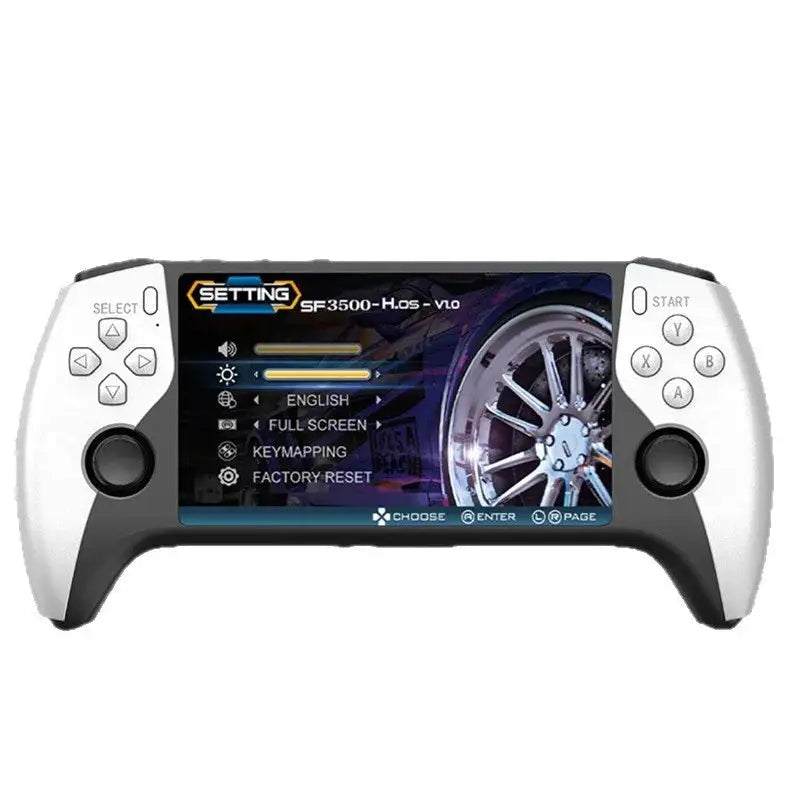 Pocket Game Console 5.0 Large Screen High Definition Retro Style Miniature Dual Joysticks Two-player Fighting Arcade-style