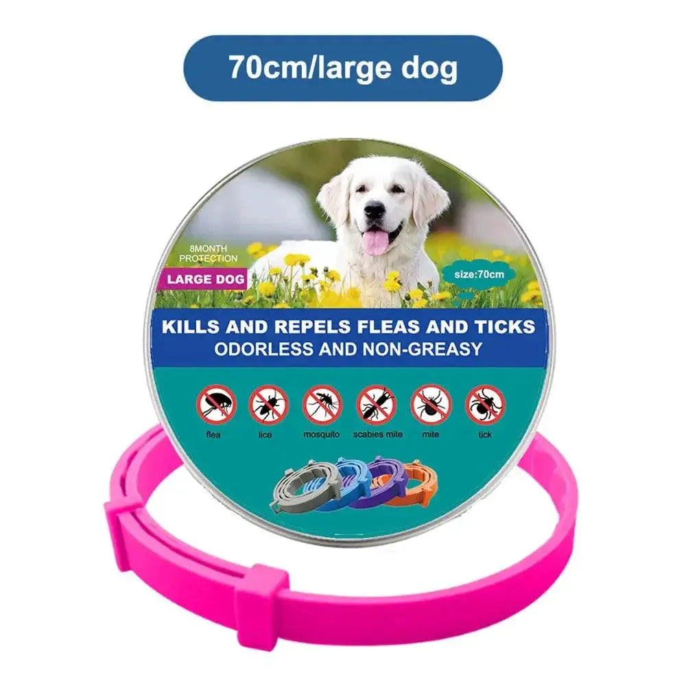Adjustable Vet Anti Flea Tick Collar For Cats And Dogs