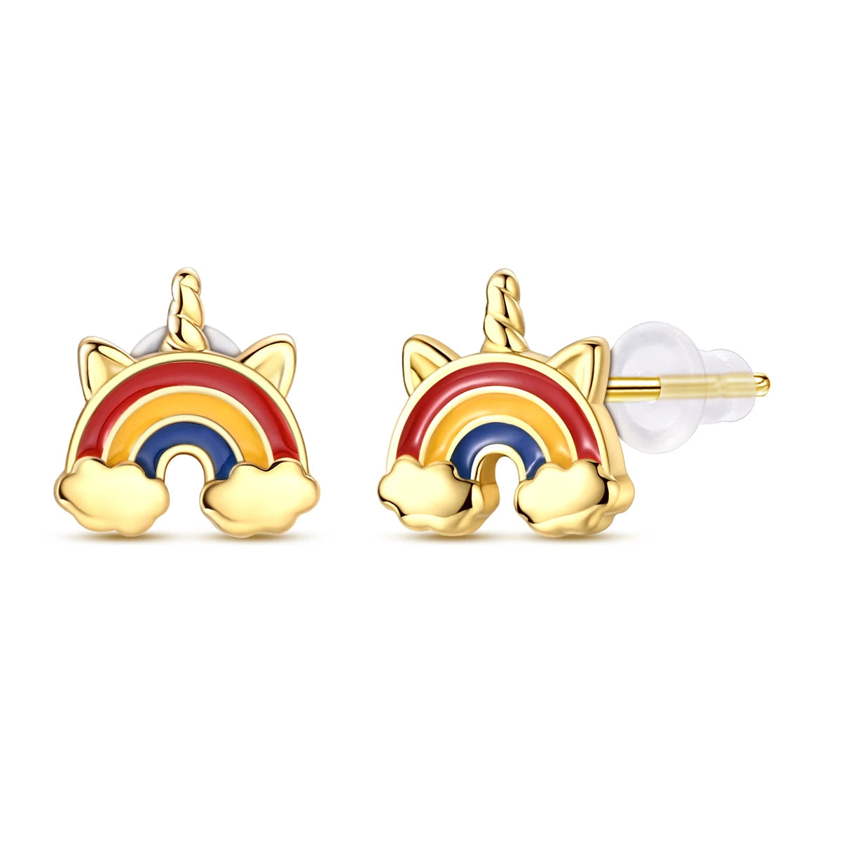 Mula Sterling Silver Girls Earrings