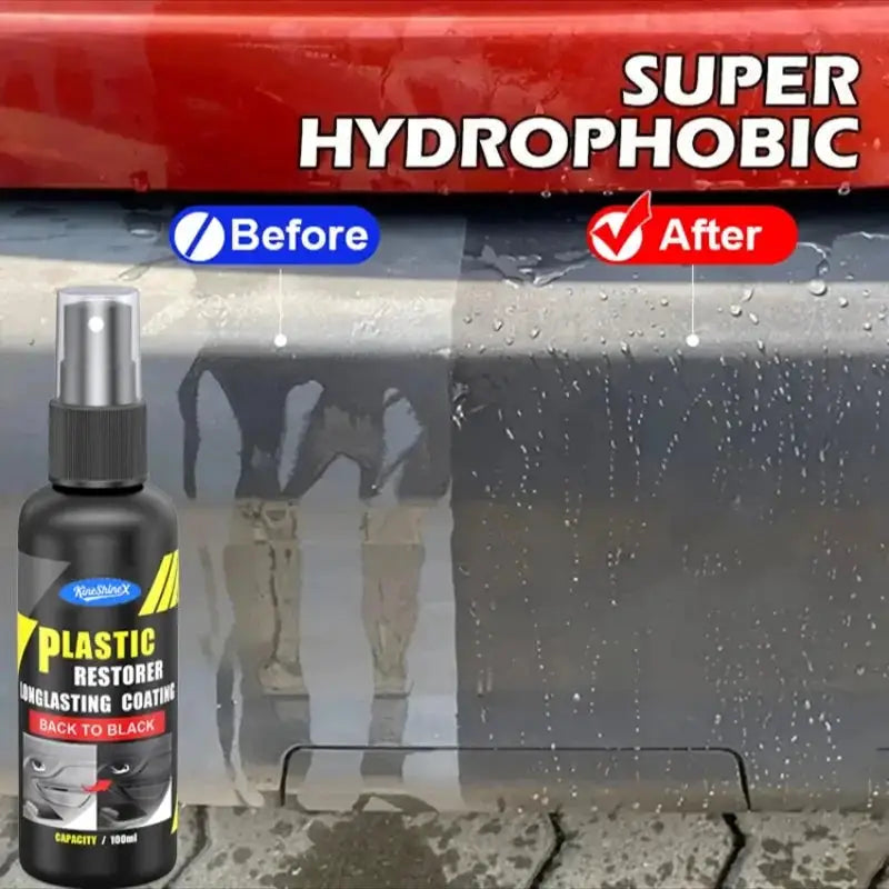 Car Plastic Restorer Back To Black Gloss Plastic Renovator — product view 5
