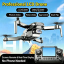 TONGLI Foldable Drone RC Quadcopter with Large‑Screen Remote