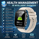 2026 New Hospital Level Health Smart Watch Body Fat ECG Blood oxygen BP Health AMOLED Screen HD Call Sport Smart Watches For Man