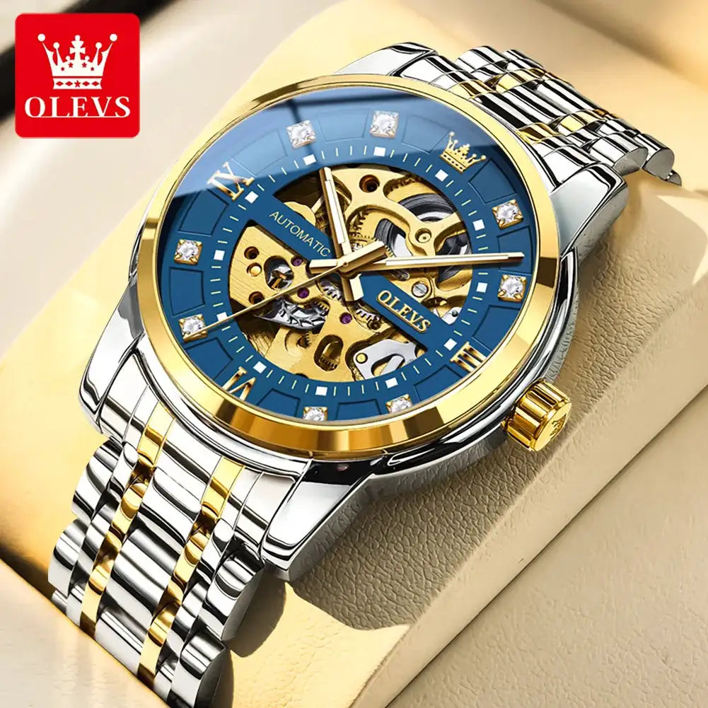 Olevs Men Skeleton Mechanical Watch — product image 9
