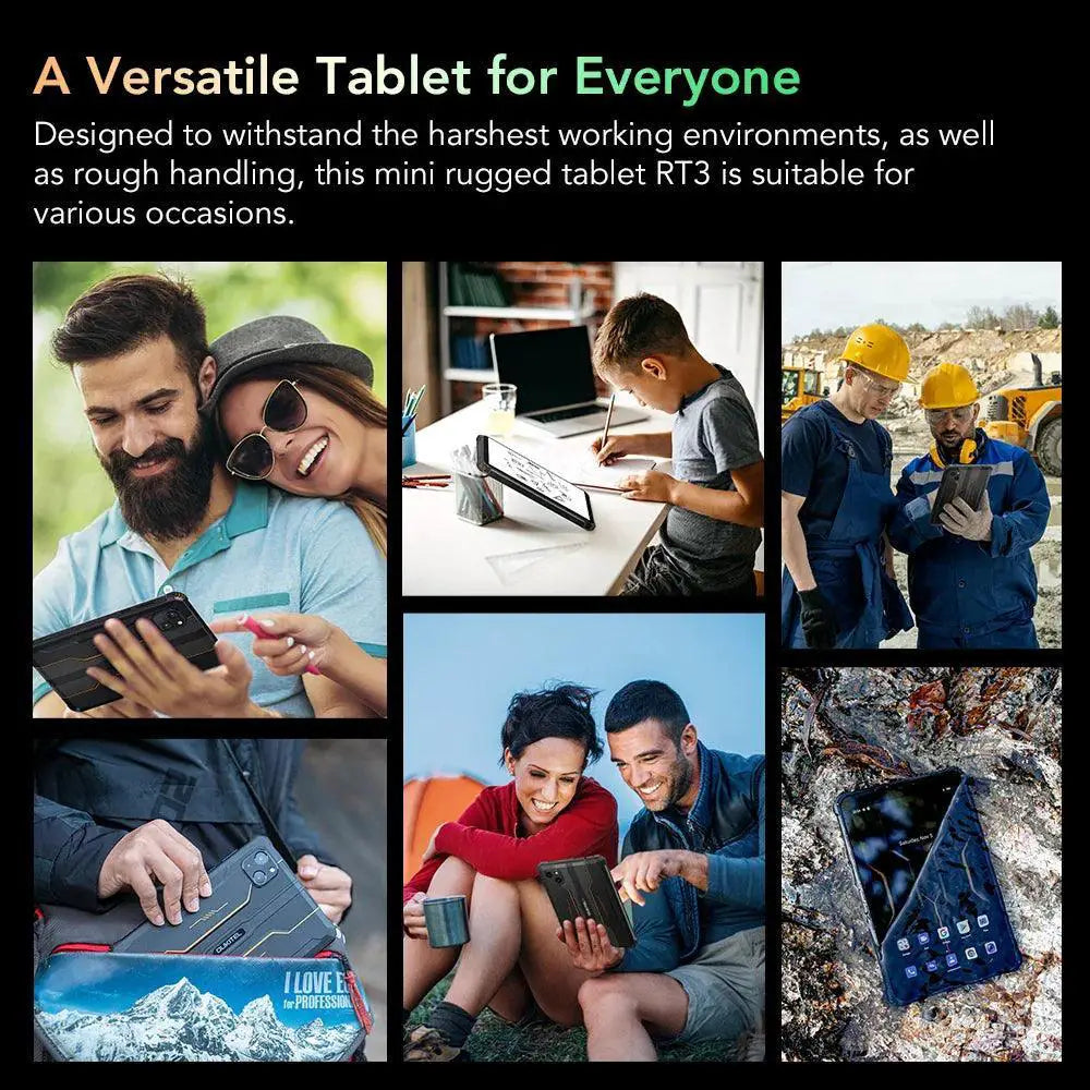 Oukitel RT3 Mini Rugged Tablet 8 Inch Android 12 Device