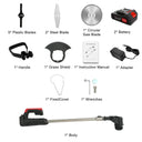 Grass Trimmer U-Handle Weed Whacker Lawn Mowers Inches Telescopic