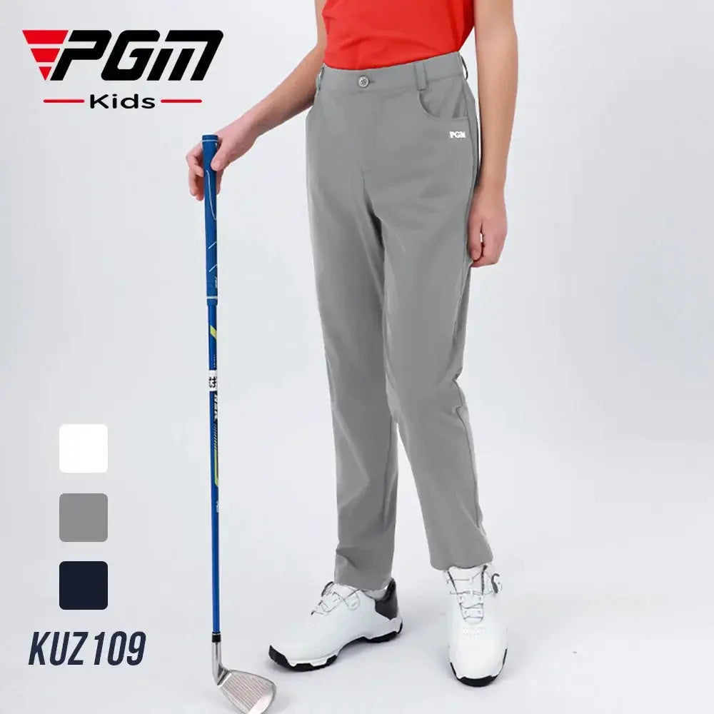 PGM Boys Breathable Quick Dry Golf Pants Anti Sweat Kids