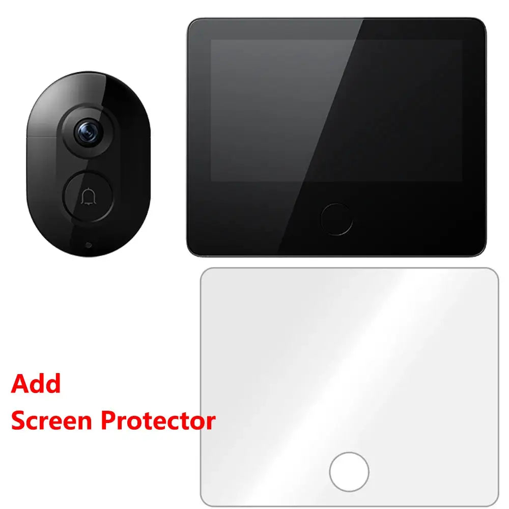 Xiaomi Smart Cat Eye 2 HDR 5-Inch 720P Screen 3MP HD Camera 180° Wide Angle Lens 940nm Infrared Night Vision Intercom Doorbell