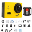 4K Action Camera For Outdoor Use Waterproof Helmet Mount