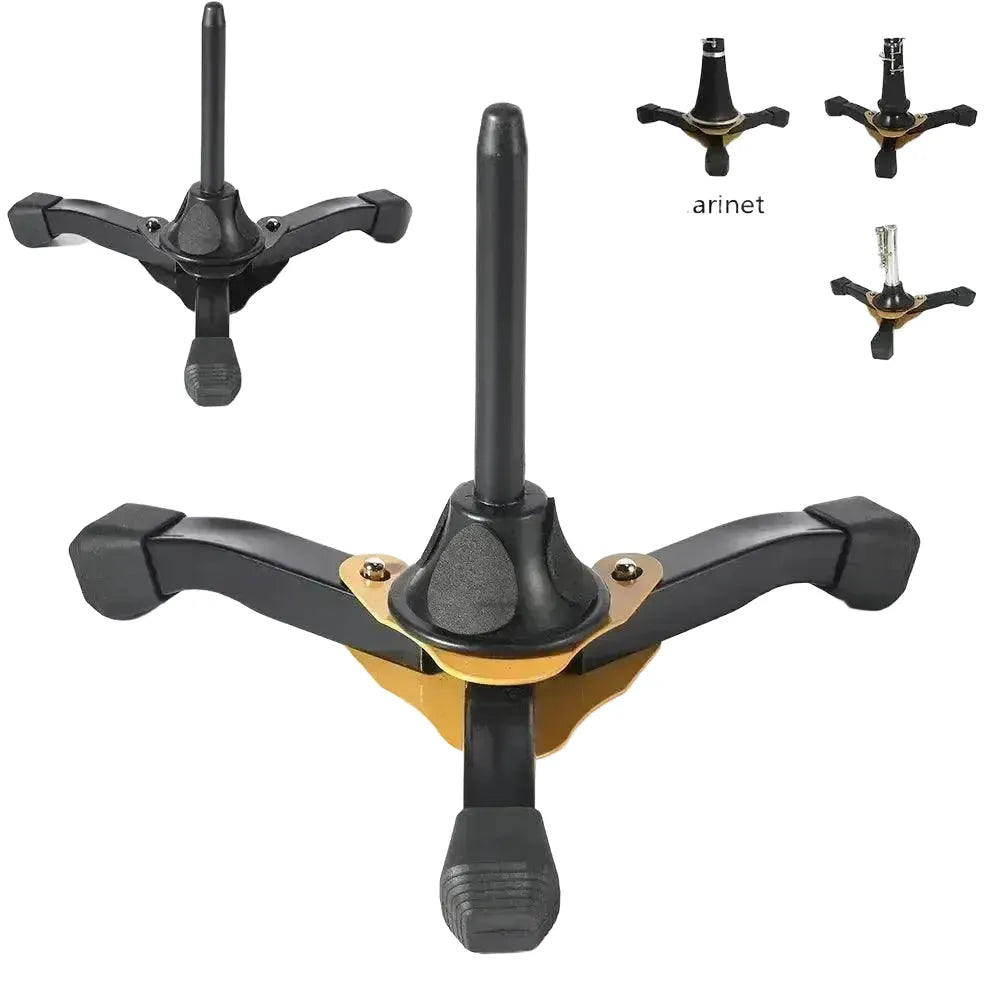 Stable Woodwind Stand for Clarinet Pro — Yellow