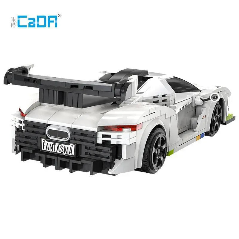 Swedish Ghost RC City Racing Car Programming Toy Block Set