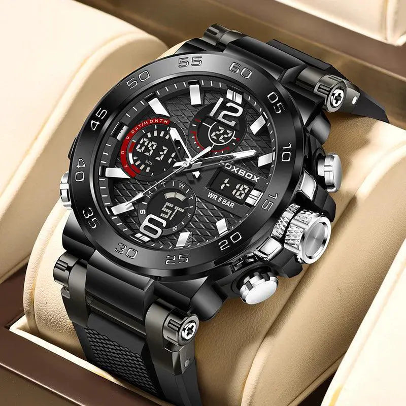 LIGE Mens Ultimate Multi Function Sports Watch Powerhouse
