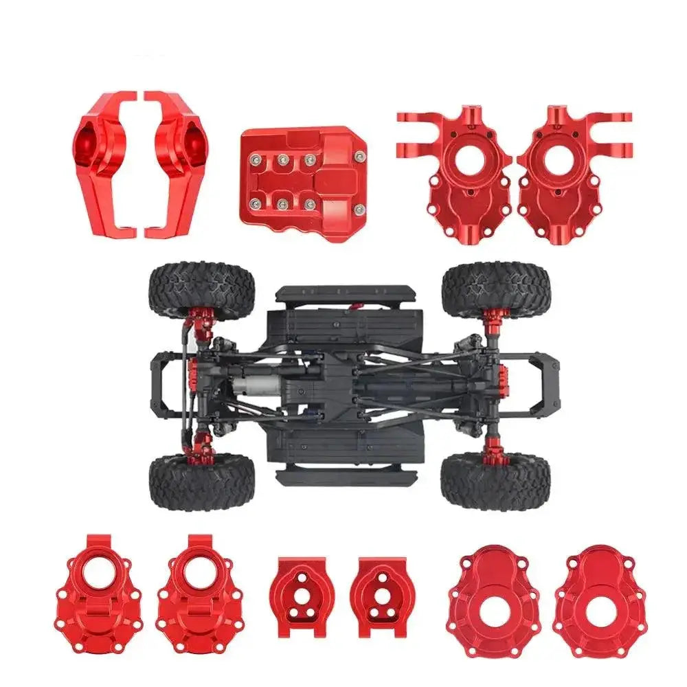 TRX4 Aluminum Upgrade Kit for Precision Performance Boost RC