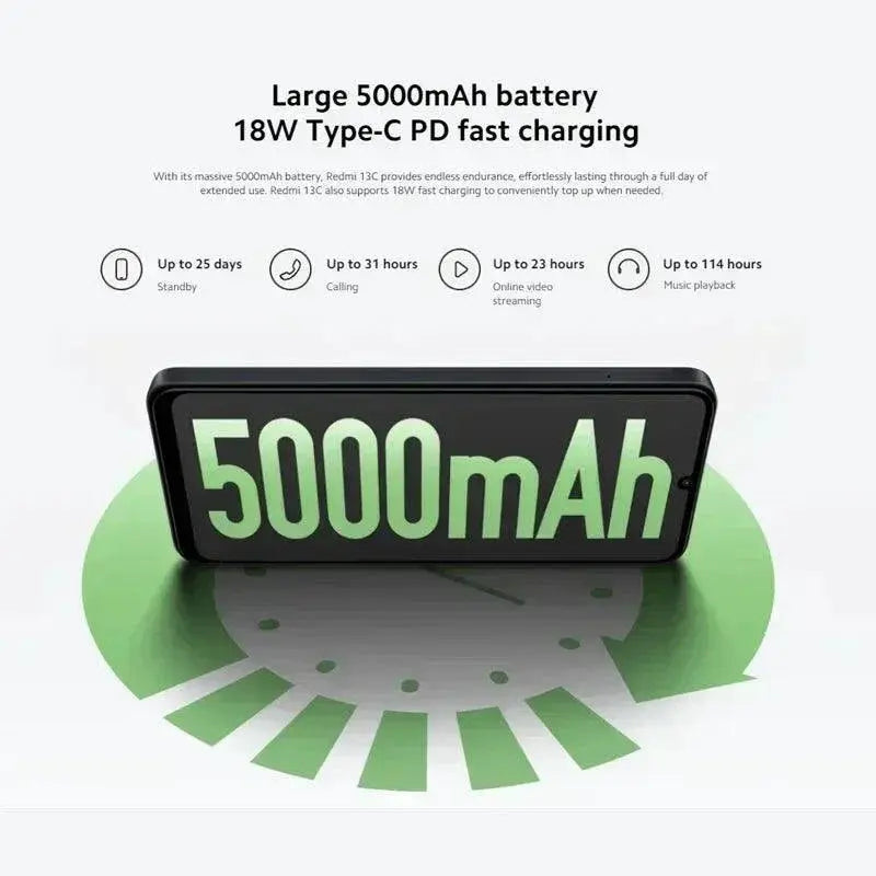 Redmi 13C Global Version 50MP Camera 5000mAh Battery 90Hz