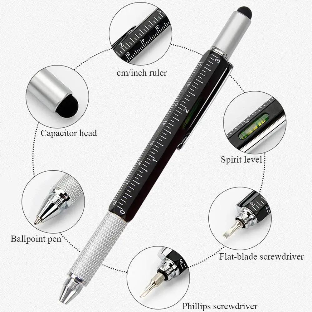 Ultimate Seven In One Stylus Pen for Tablets and Phones
