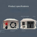 1500W Solar Car Inverter 12V 220V