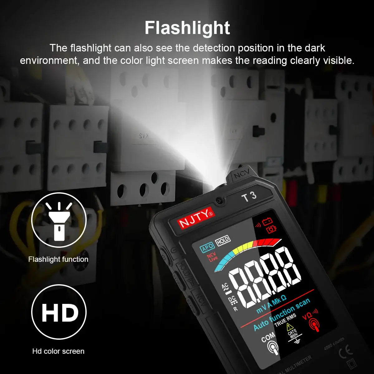 Portable Handheld Digital Multimeter -  product image