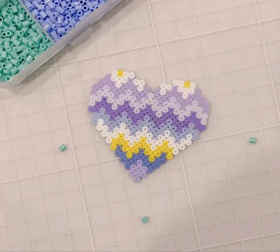 Iron Beads Pixel Puzzle Craft Kit DIY Gift Toy For Kids