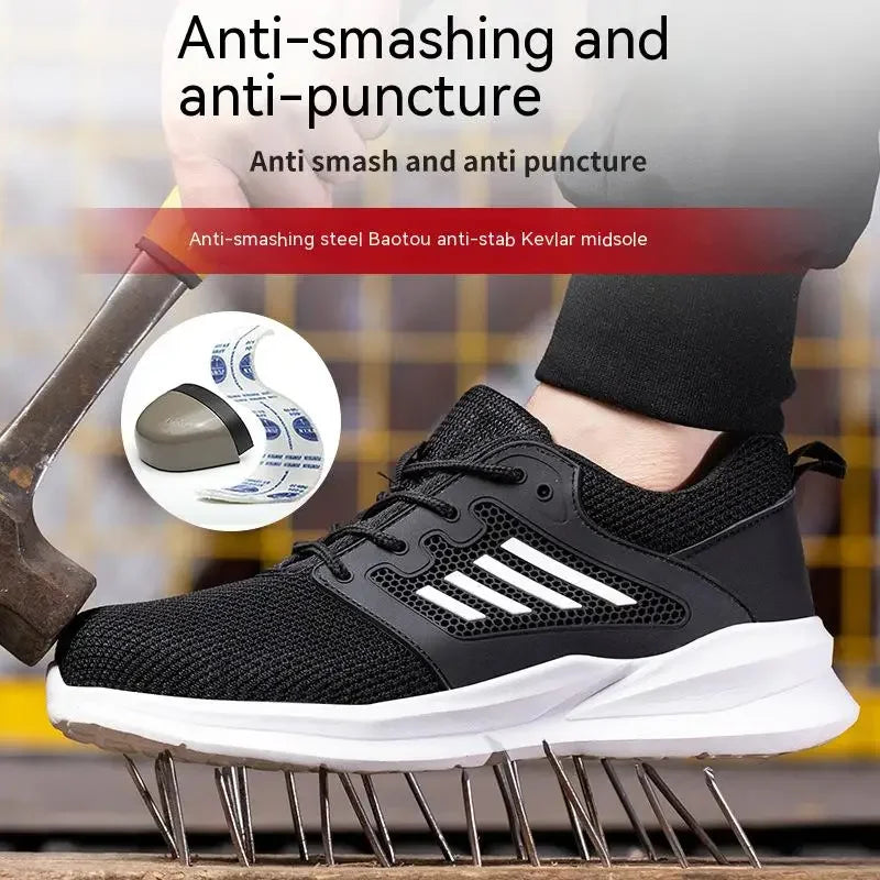 Steel Toe Punctureproof Work Sneakers