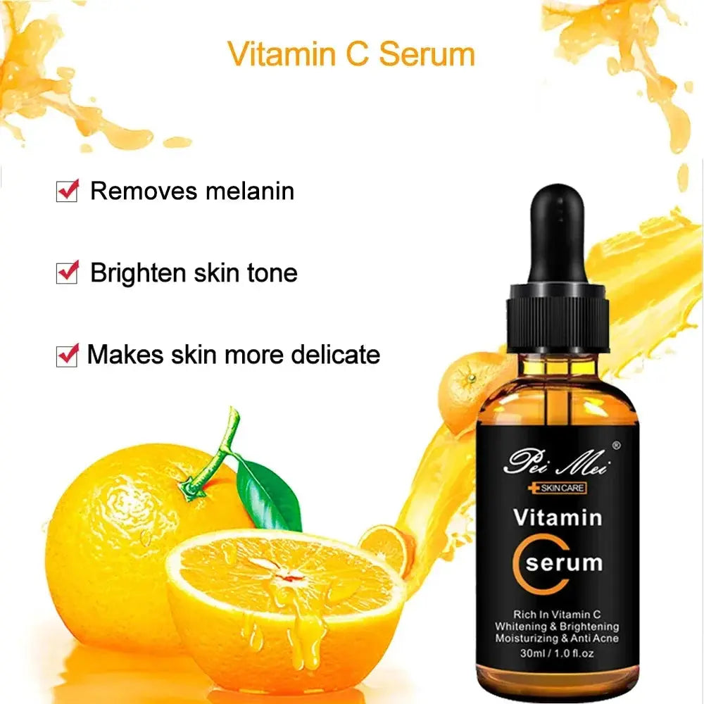 Vitamin C Facial Serum 30ml Skincare Brighten Skin
