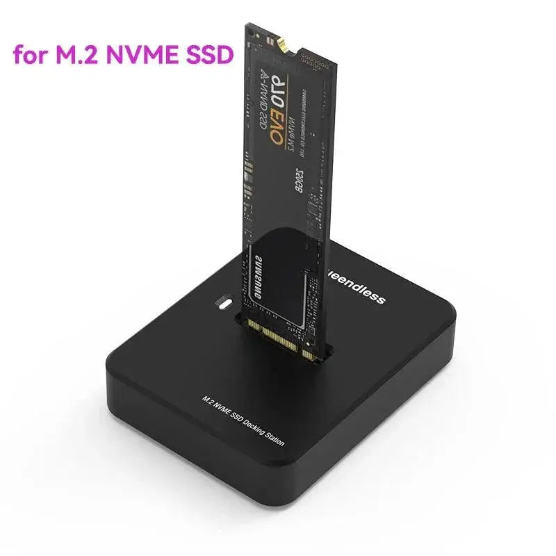 Blueendless External NVMe SSD Enclosure 10G Case Docking