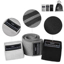 Versatile Fabric Resistance Bands for Glutes and Thighs Set