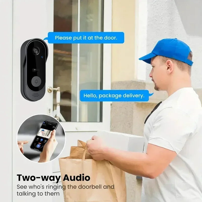 Video Hd Wireless Waterproof Doorbell