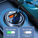 Two-Device Car Charger For Commuters