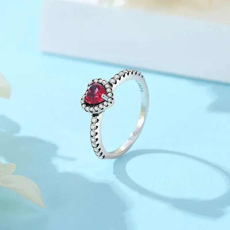 Original 925 Sterling Silver Ring For Women Luxury Jewelry