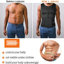 Men Waist Trainer Adjustable Posture Corrector Body Shaper