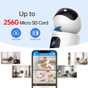 Dual Lens Smart Camera for Home Security