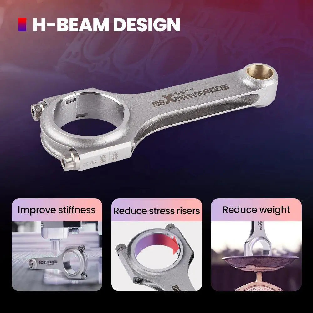 H Beam Connecting Rods for Mazda 323 B6F 1989 1994