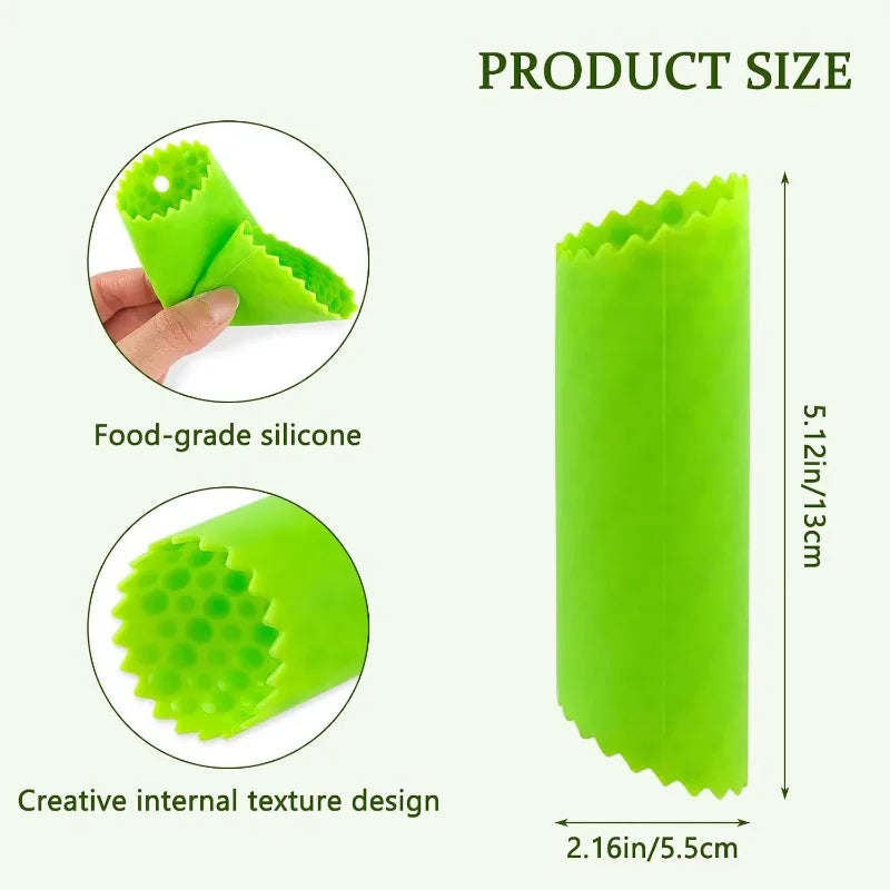 Garlic Peelers, Inches Silicone Garlic Skin Remover - Effortless — product view 2