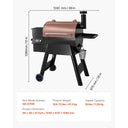 SucceBuy Wood Pellet Grill Smoker in BBQ Grills for Outdoor