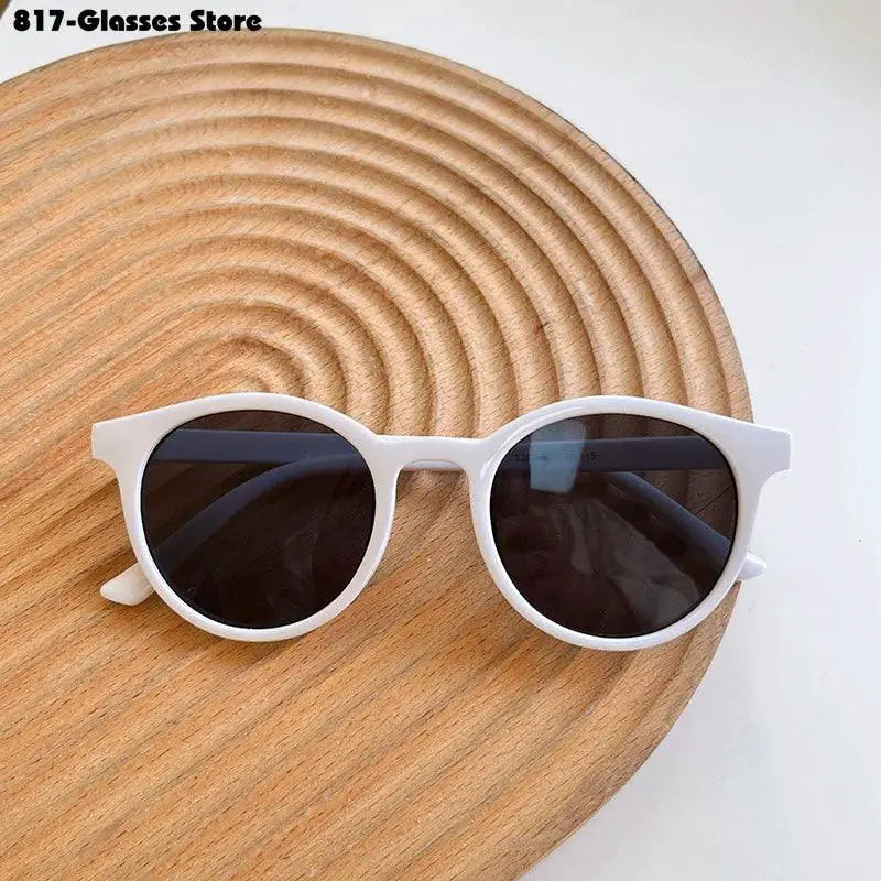 Trendy 2024 Vintage Round Womens Sunglasses UV400 Protection