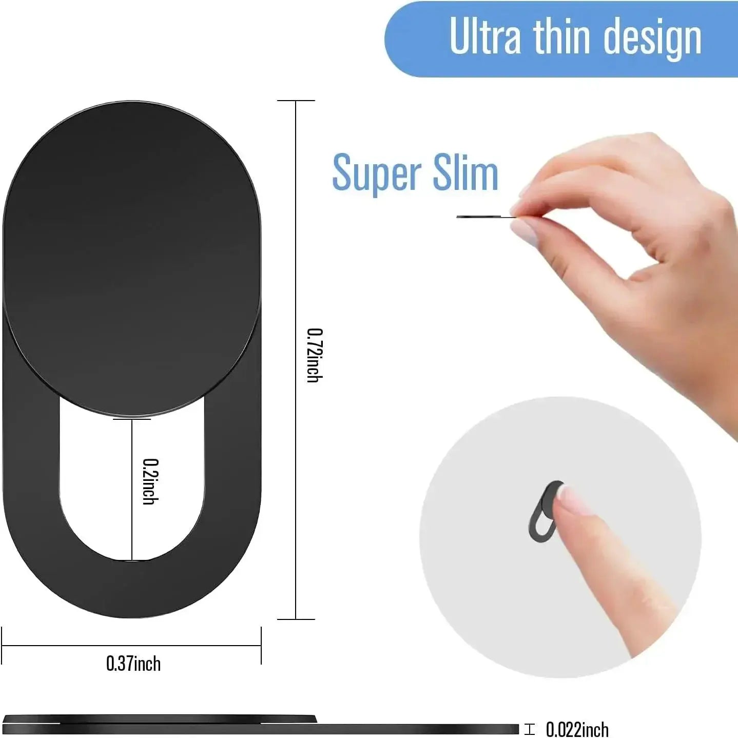 Webcam Privacy Cover Slider Keeps Your Camera Safe
