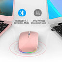 Rechargeable Wireless Mouse: Precision Gaming and Stylish Design