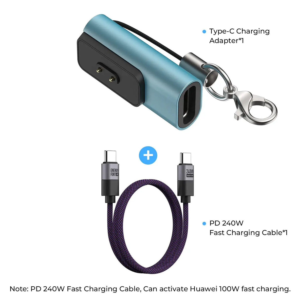 Type C Charging Adapter for Xiaomi Band 10/9/8/Redmi Watch 6 NFC/6/5 USB C Charging Cable Protable Charger Convert Plug