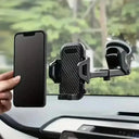 Universal Car Phone Mount - 360 Smooth Rotation