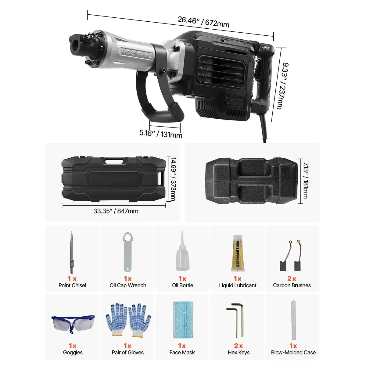 SucceBuy Electric Jack Hammer — product image 7
