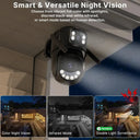 Outdoor Security Cam for Auto Tracking