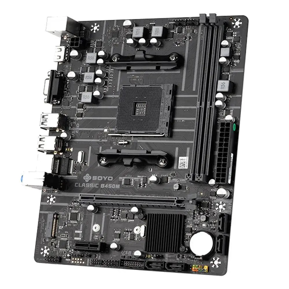 Soyo Classic Ryzen DDR4 Motherboard With M2 NVMe Support
