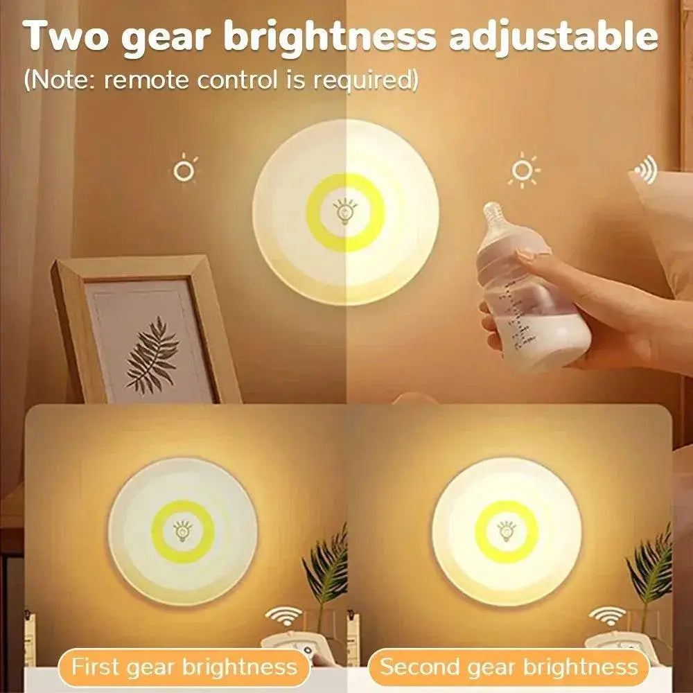 Cob LED Remote Control Dimmable Nightlight For Home Use
