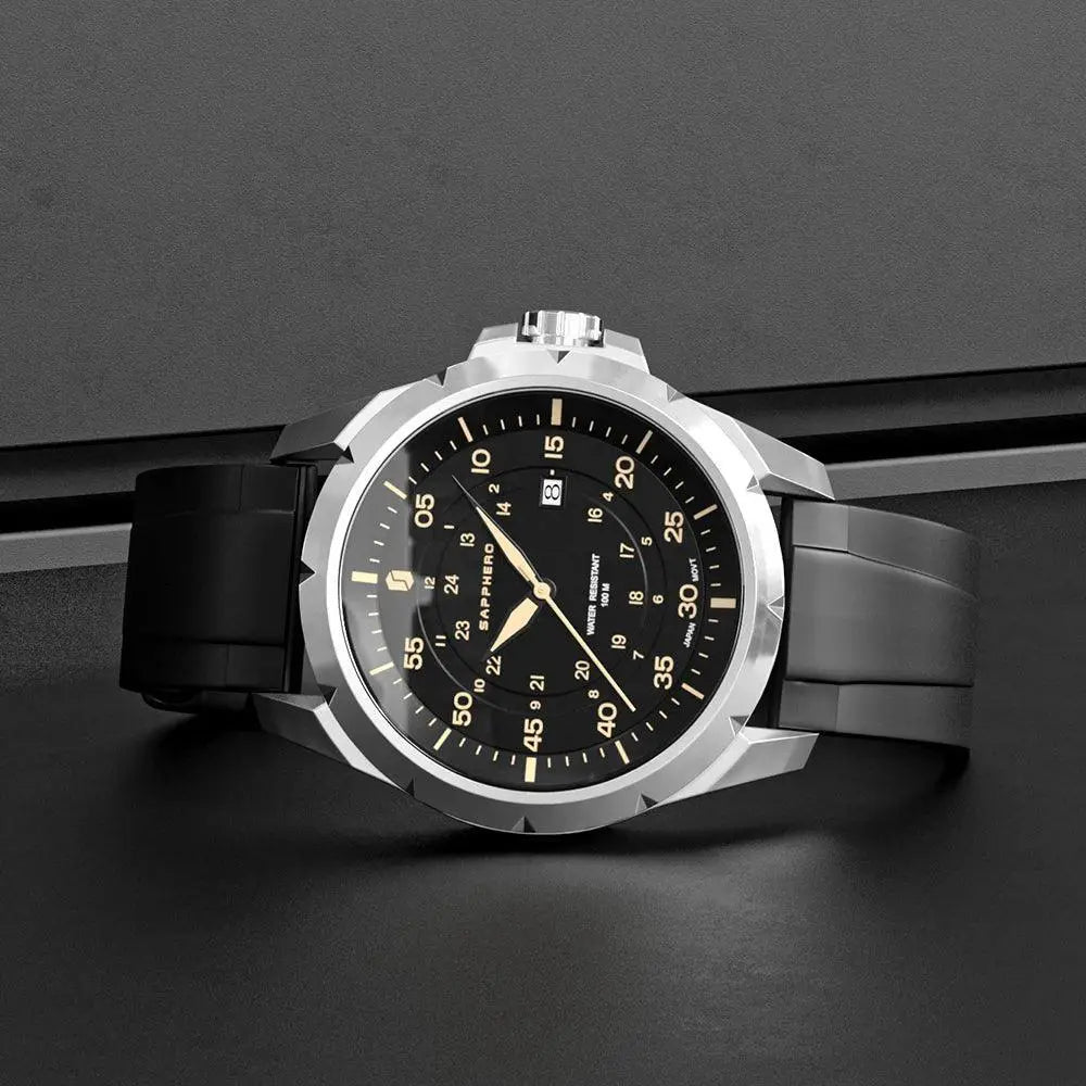 Luxury Waterproof Quartz Wristwatch For Timeless Elegance
