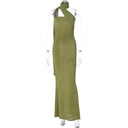 Elegant Evening Gown for Halter Neck