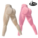 Women Yoga Leggings 2 Pack High Waisted Butt Lift