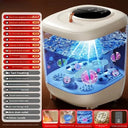 Smart Tall Deep Automatic Heating Massage Foot Bath Tub With Dryer