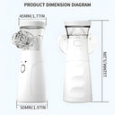 Portable Silent Mesh Nebulizer - Gentle Fine Mist