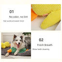 Chew Resistant Dog Toy Dental Cleansing Engaging Plush 2024